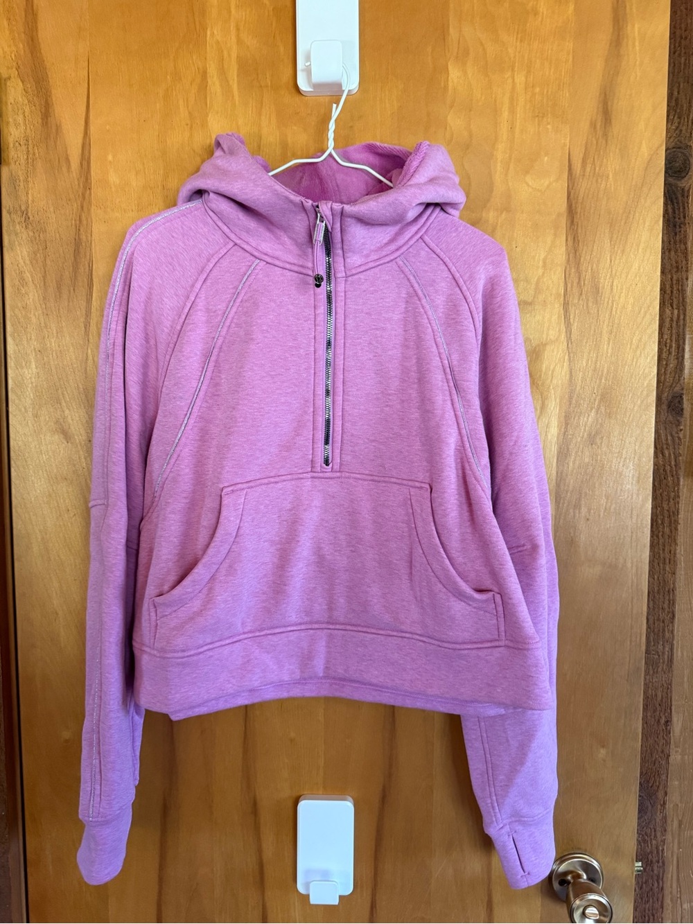 lululemon athletica Plush Scuba Half-Zip in Dahlia Mauve